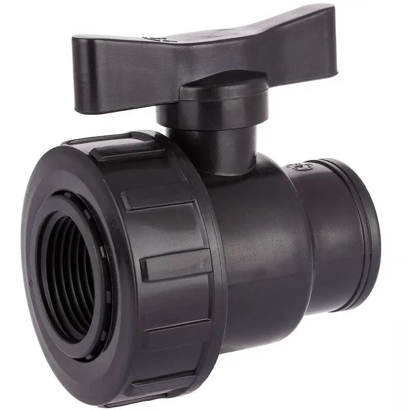 Ball valve female thread to female thread PP | M+B Fluid Technology
